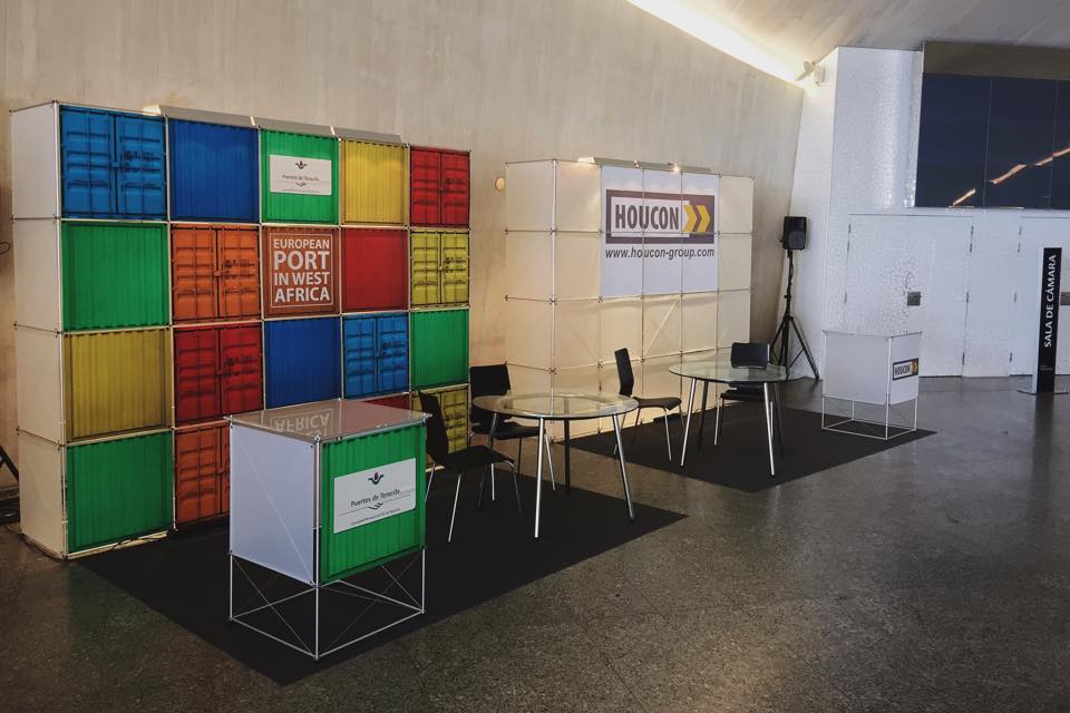 Stand producido a medida por Click Comunicación